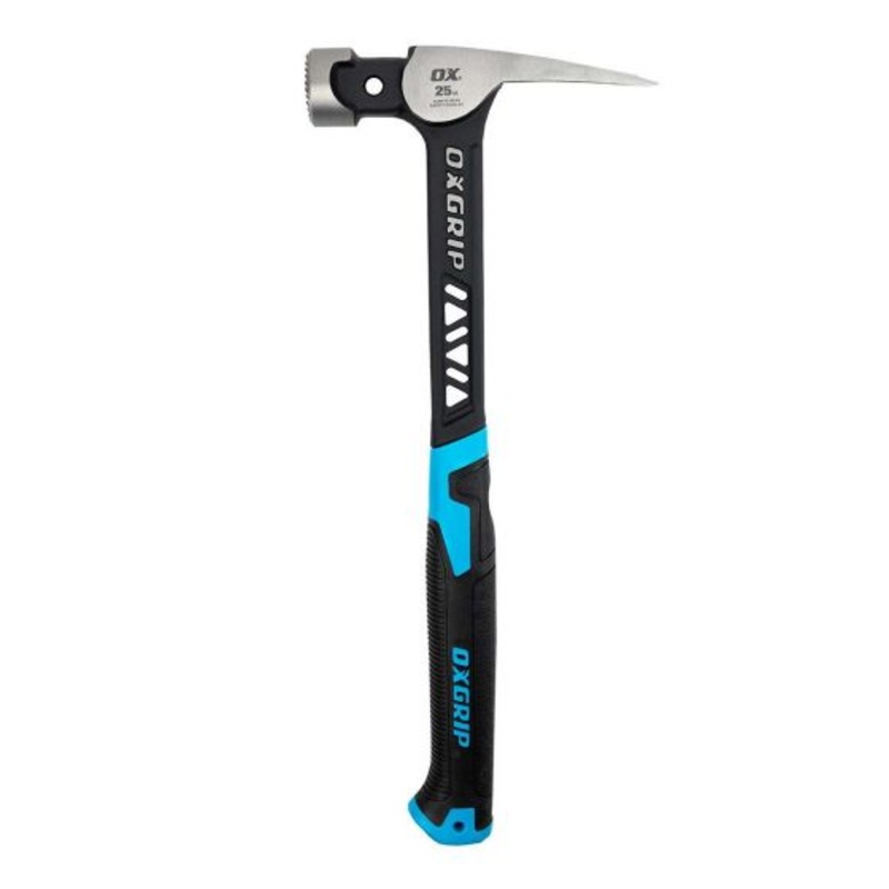 OX Pro Ultrastrike Framing Hammer – Smooth Face | 25-Ounce / 710-Grams