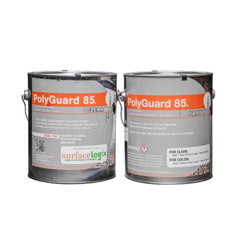 Polyguard 85 Coating|Clear (2 Gallon Kit)|Light Gray (3 Gallon Kit)|Dark Gray (3 Gallon Kit)|Tan (3 Gallon Kit)