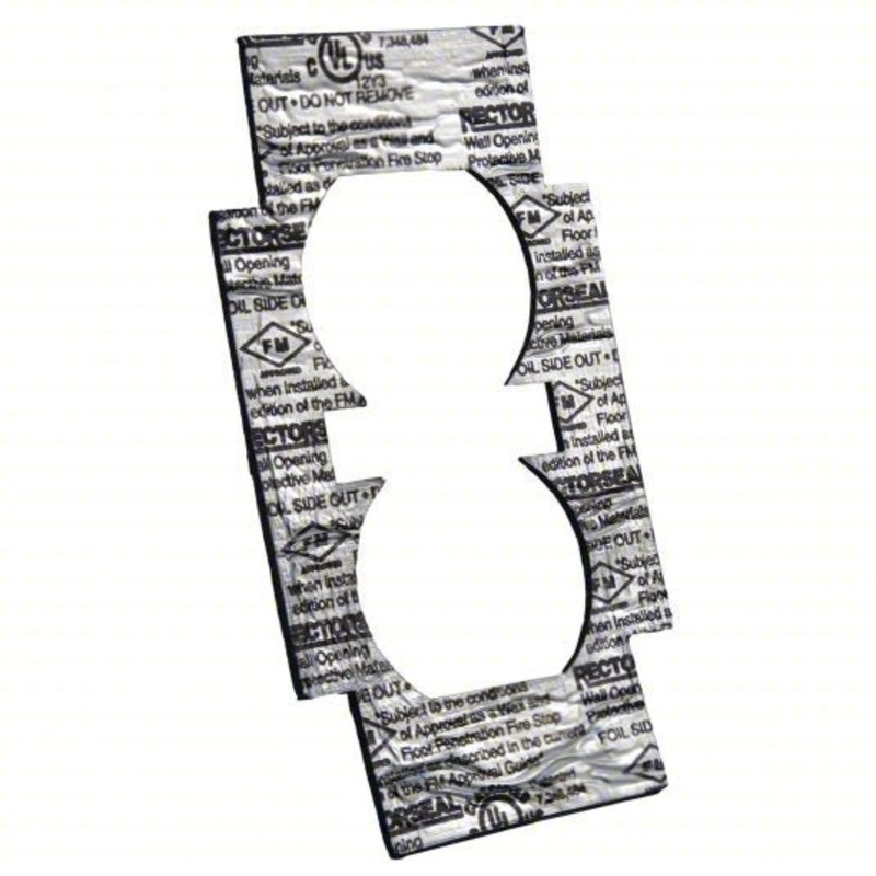 Metacaulk Cover Guard Single Gang Receptacle – Case of 50
