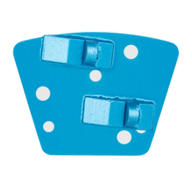 Trapezoid Bolt On – 2 Half Round Mini Jet PCDs