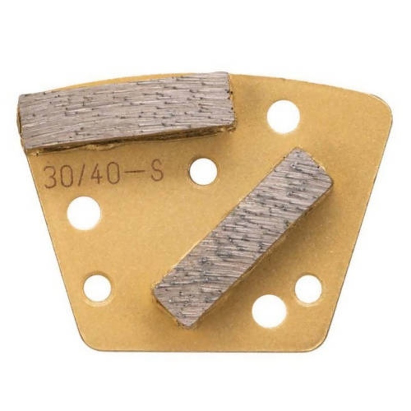 Trapezoid Bolt On – Double Bar Segments – Extremely Soft Bond