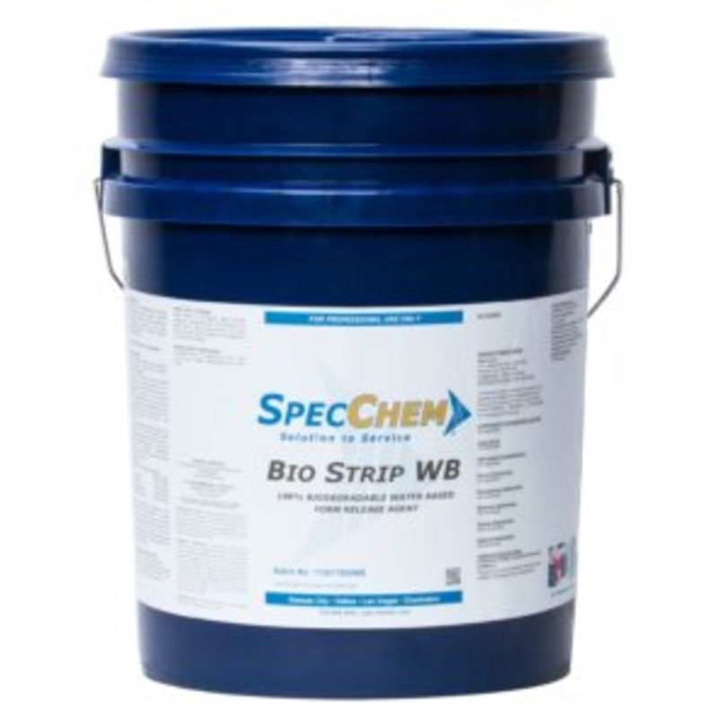 Bio Strip WB|5 Gallon Plastic Pail (Pack of 6)|55 Gallon Steel Drum