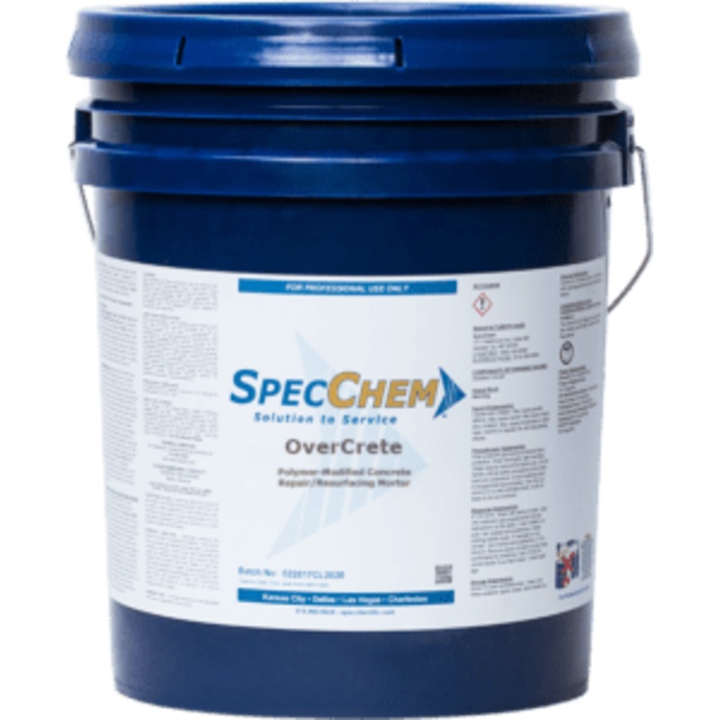 OverCrete Polymer-Modified Concrete Repair/Resurfacing Mortar