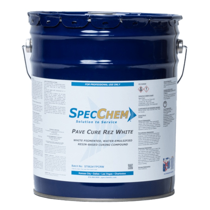Pave Cure Rez -DOT Resin Cure|5 Gallon Pail – 6 Count (30 Gallons)|55 Gallon
