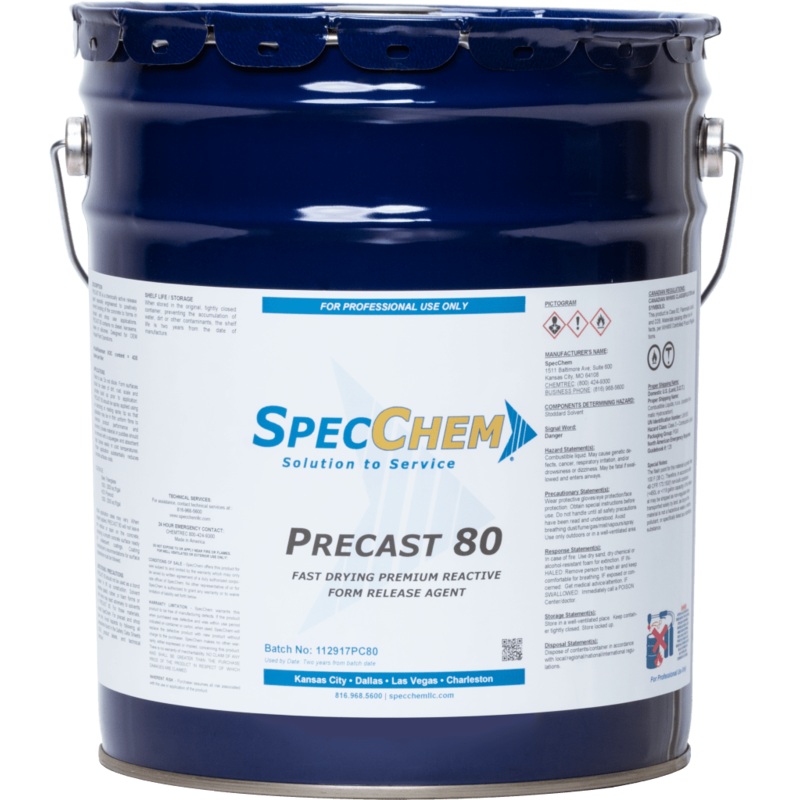 Precast 80 – Fast-Drying Premium Reactive Form Release