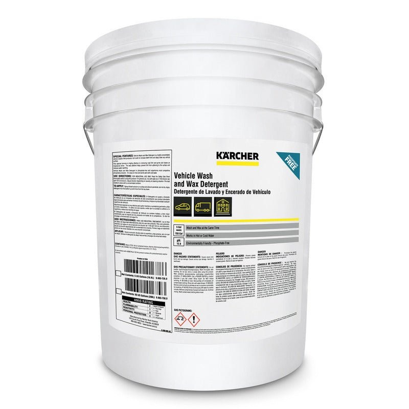 Vehicle Wash and Wax Detergent – 5 Gallon