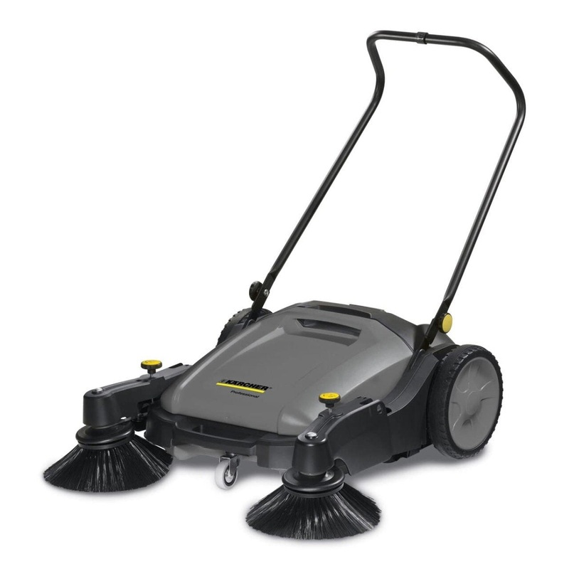 Walk-Behind Floor Outdoor Push Sweeper
