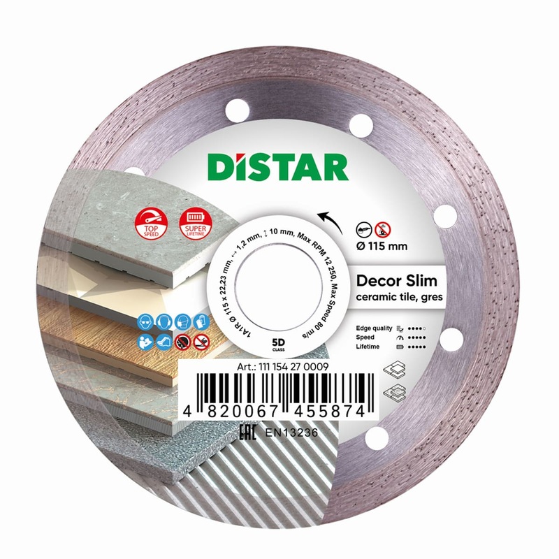 Diamond Cutting Blade 1A1R Decor Slim