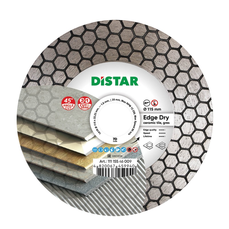 Diamond Cutting Blade 1A1R Edge Dry