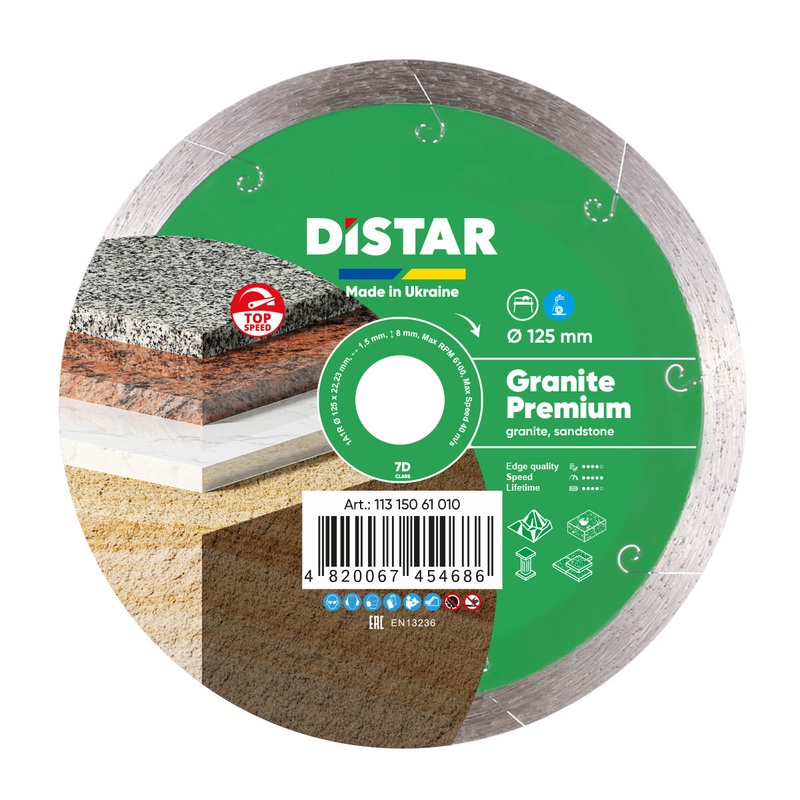 Diamond Cutting Blade 1A1R Granite Premium