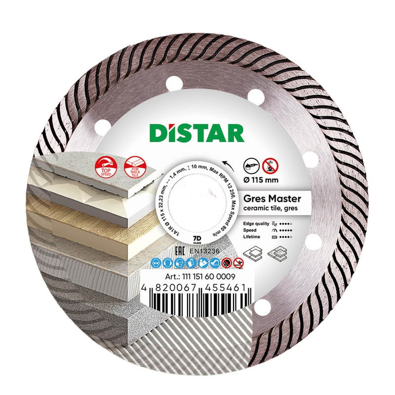 Diamond Cutting Blade 1A1R Gres Master
