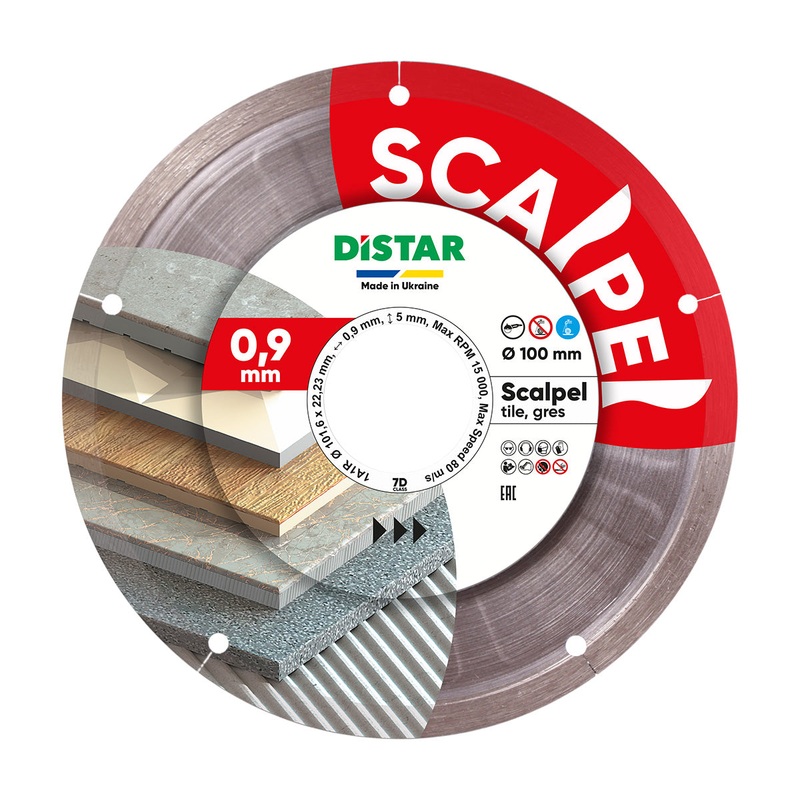 Diamond Cutting Blade Distar 101,6×22,23 Scalpel