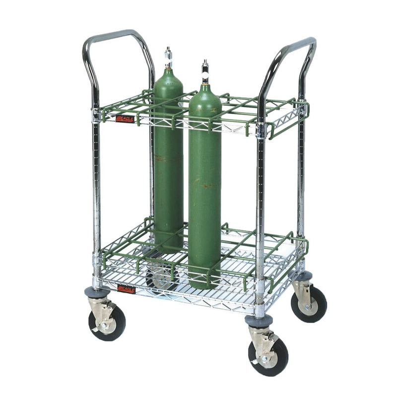 EMS Oxygen Cart