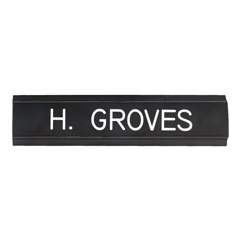 Label Holder / Name Plate – Set of 10