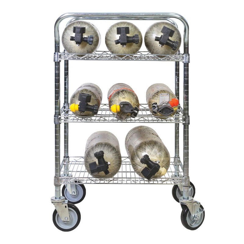 Multi-Purpose Mobile Bottle Cart