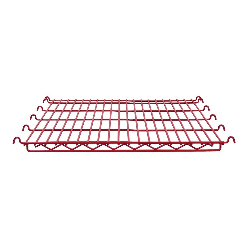 Red Rack Helmet/Boot Shelf|18 Inch|20 Inch|24 Inch