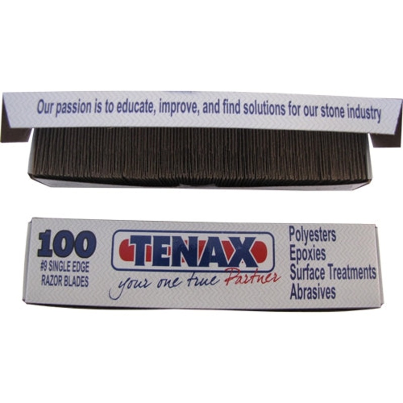 Tenax #9 Razor Blades – Box of 100