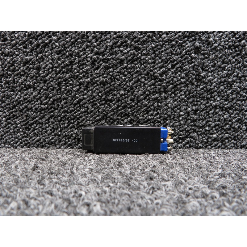 12522 (Alt: M22885-56-001) Staco Push Switch (L-C ADV  L-C WRN)