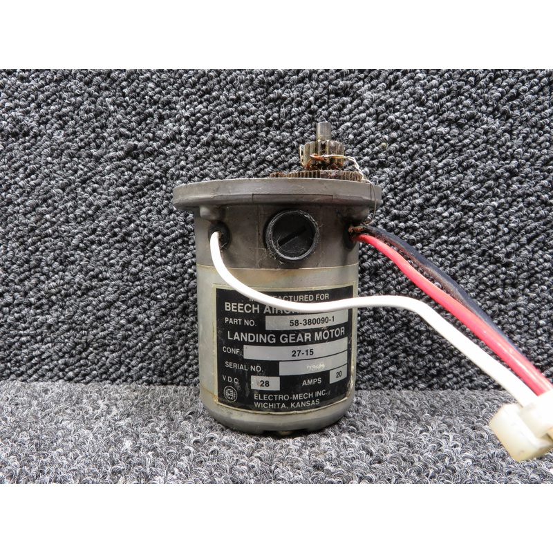 58-380090-1 Electro-Mech Landing Gear Motor (Volts: 28)(Amps: 20)