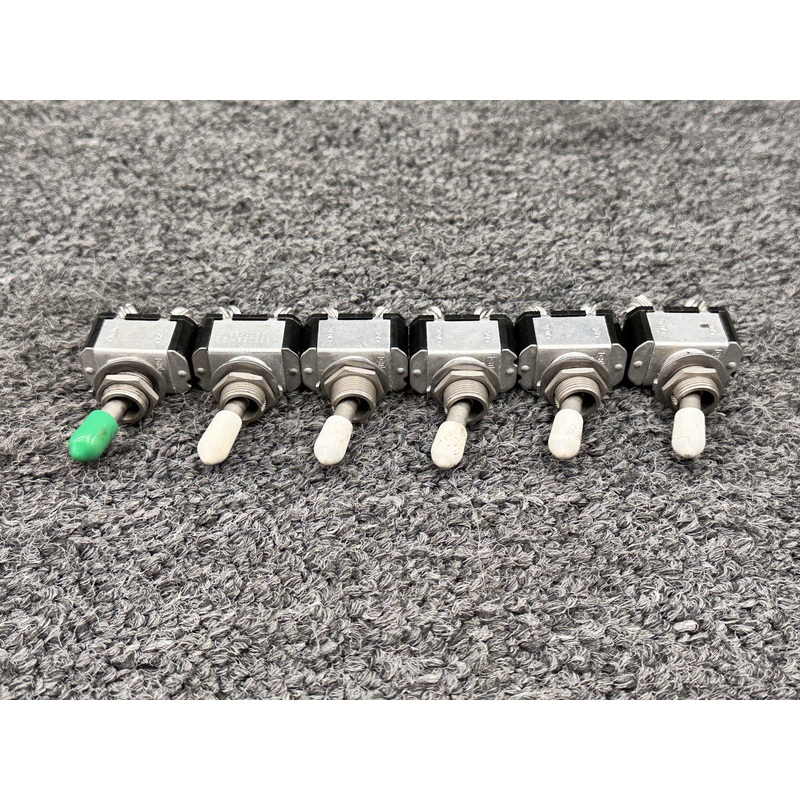 MS35058-22 (Alt: 8801K22) Cutler Hammer Toggle Switches (Set of 6)