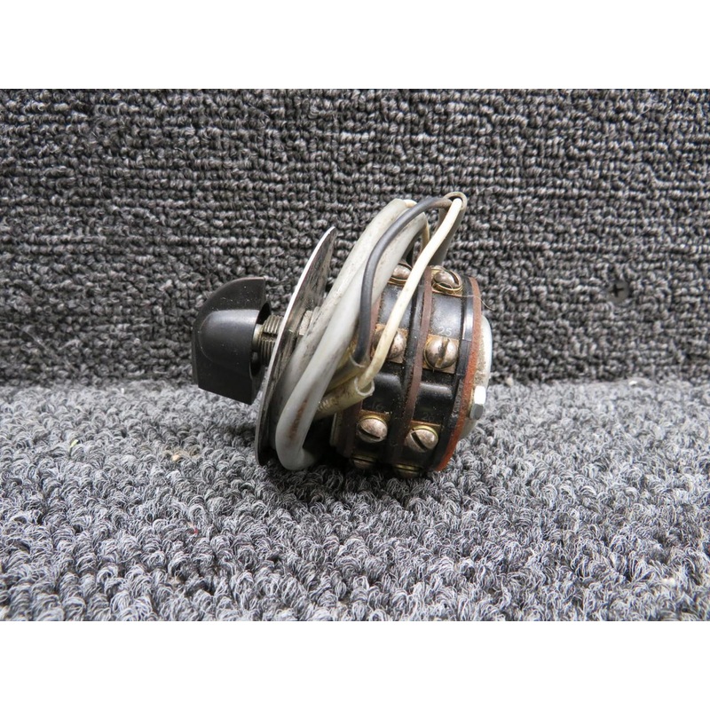 MS25002-2 (Alt: 7262K12) Alcor EGT Cylinder Selector Switch with Face Plate