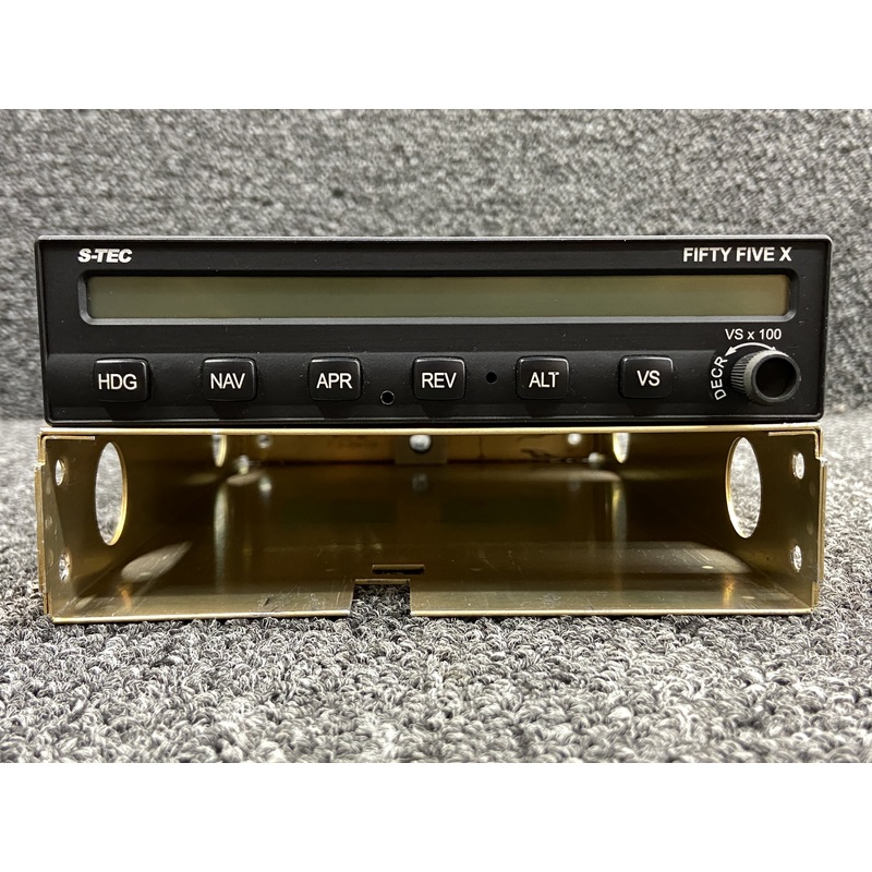 01192-0-11TF S-Tec 55X Autopilot Controller Radio w Tray & Mods (28V)