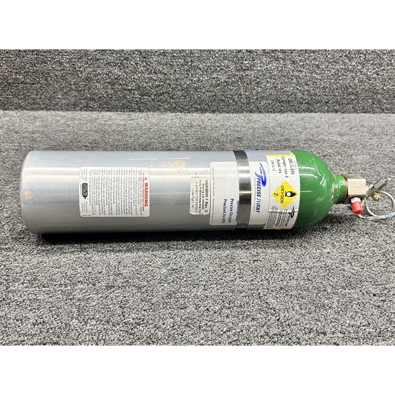 100N4000-1 Precise Flight Oxygen Bottle & Distribution Manifold with Side Port