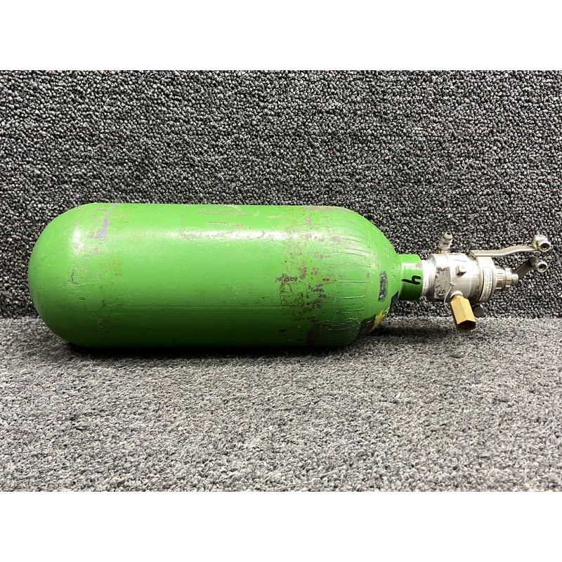 176307-15 (Alt: C166001-0605) BE Aerospace Oxygen Bottle Assembly with Regulator