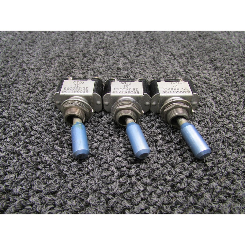 8906K1754, 8906K1753 Cutler-Hammer 2 and 3 Position Toggle Switch Set of 8