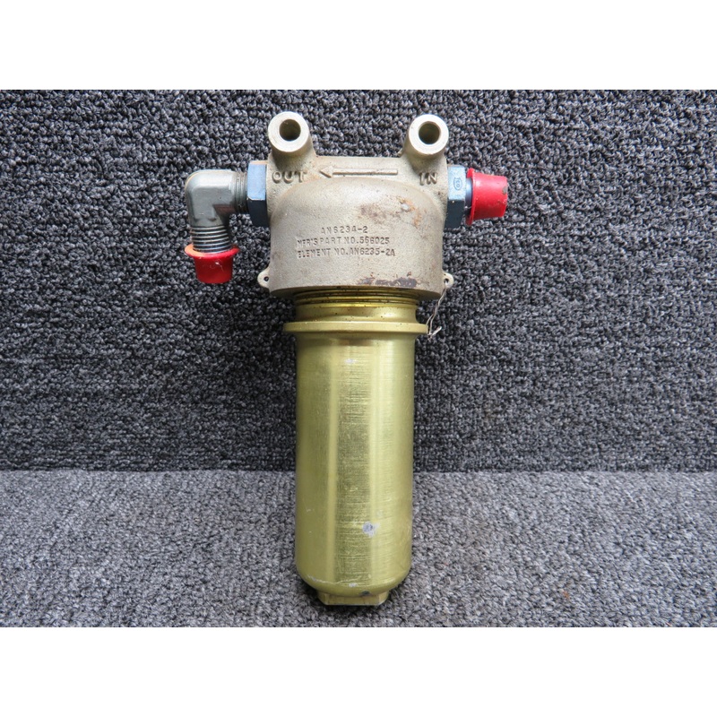 566025 (Alt: AN6234-2) Facet Products Hydraulic Filter Assembly