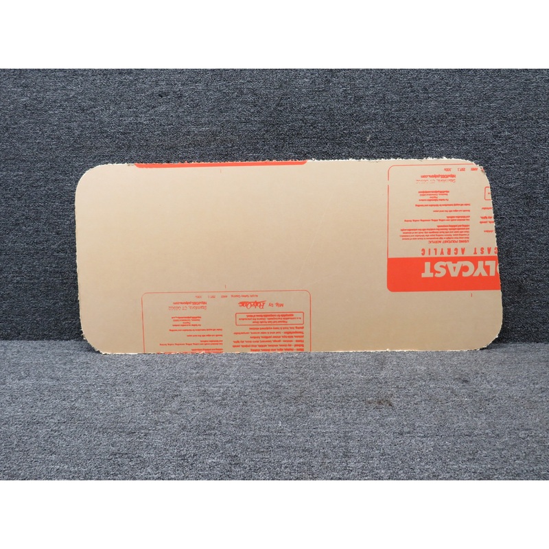 LP-669GT LP Aeroplastics Openable Door Window LH or RH (Green Tint) (NOS)