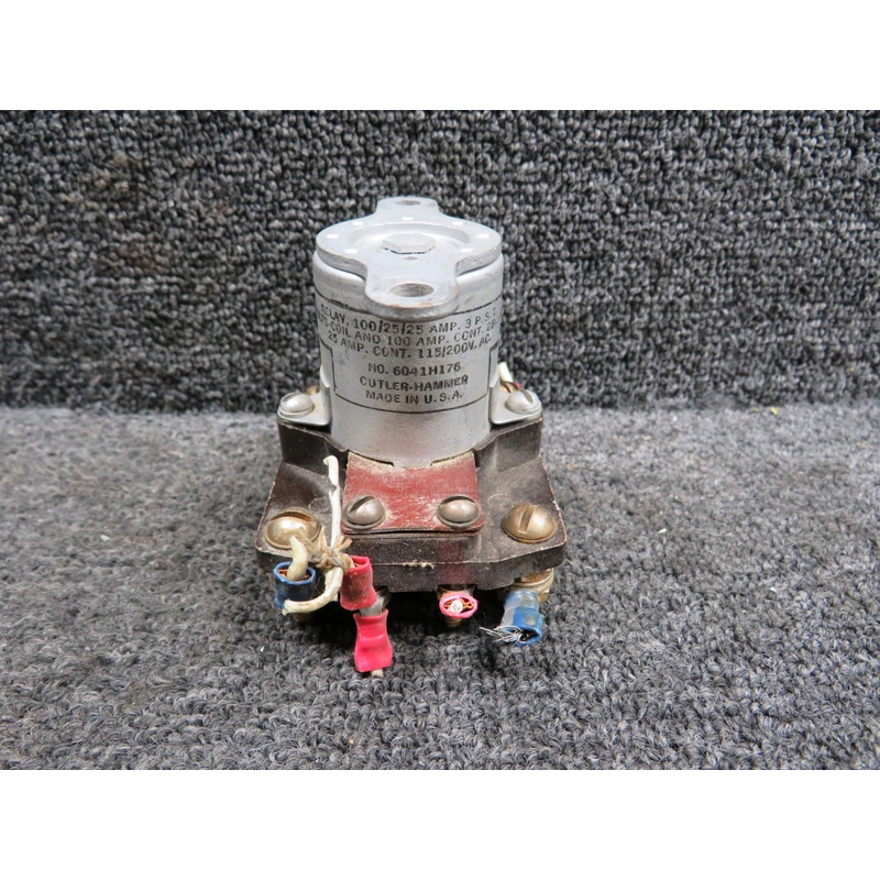 6041H176 Cutler-Hammer Relay (Volts: 28, Amps: 25)