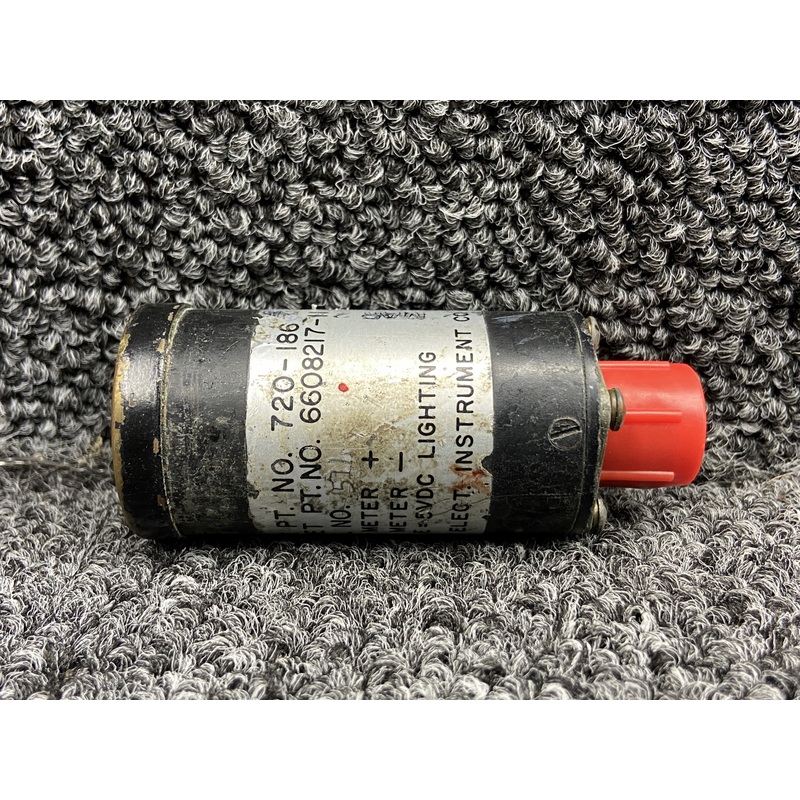 720-186 (Alt: 6608217-11) Hickok Aileron Trim Indicator (Minus Connector)