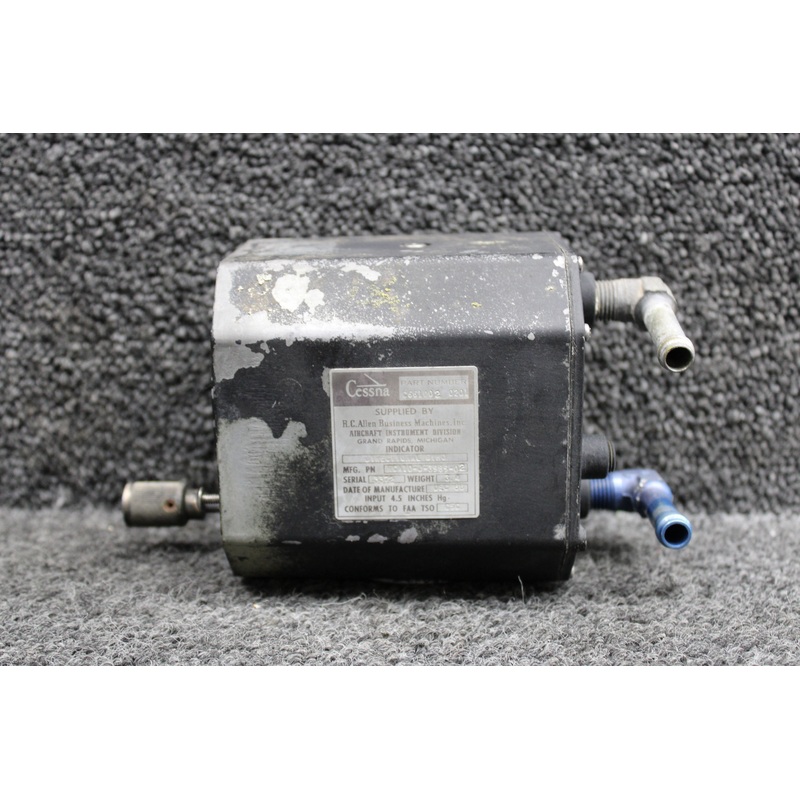 RCA10-J-3985-02 (Alt: C661002-0201) RC Allen Directional Gyro Indicator (Worn)