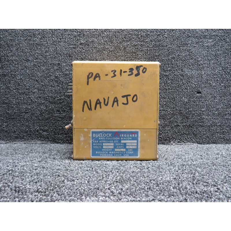 1300 Bullock Airguard Anti Collision Beacon (24V) (Worn)