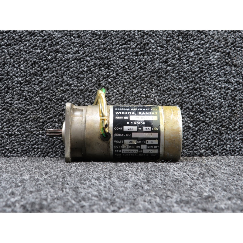 9910055-1 Electro-Mech DC Motor Gray (28V) (13A) (8500RPM)