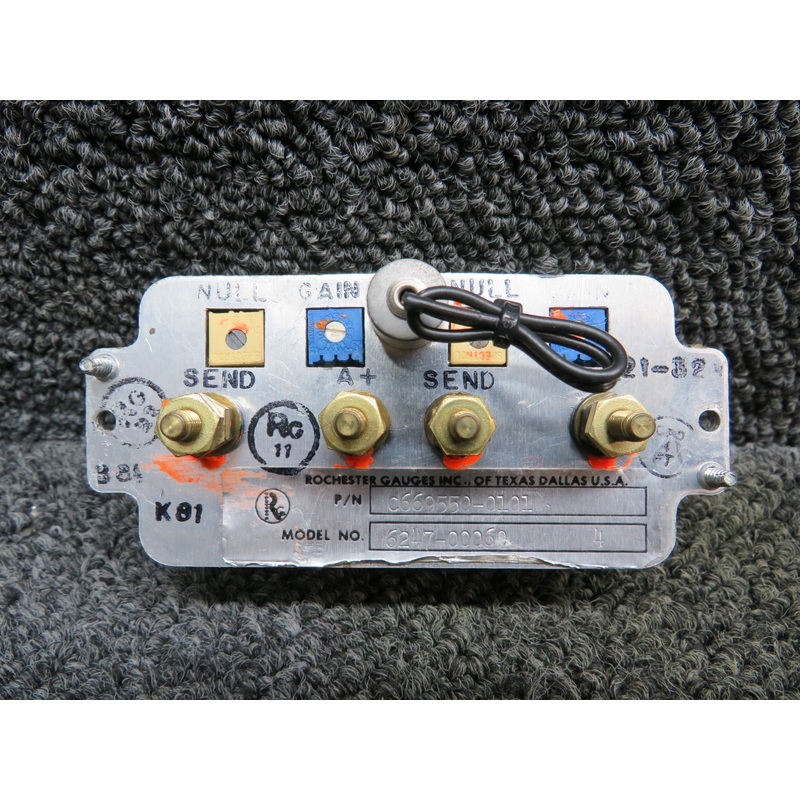 C669550-0101 Rochester 6247-00060 Dual Fuel Level Indicator (Volts: 21-32)