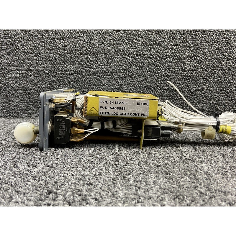 5418275-37, 820-666 Hickok Landing Gear Control Panel w Indicators