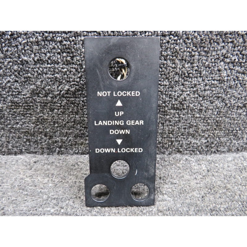 801081-00 (Alt: 44174-000) Scott Landing Gear Up, Down Control Panel Cover