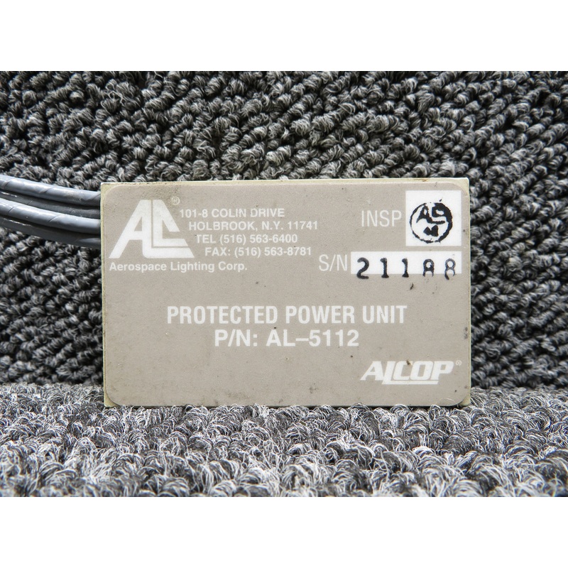 AL-5112 Aerospace Lighting Protected Power Unit Assembly Cessna 550 N53FT