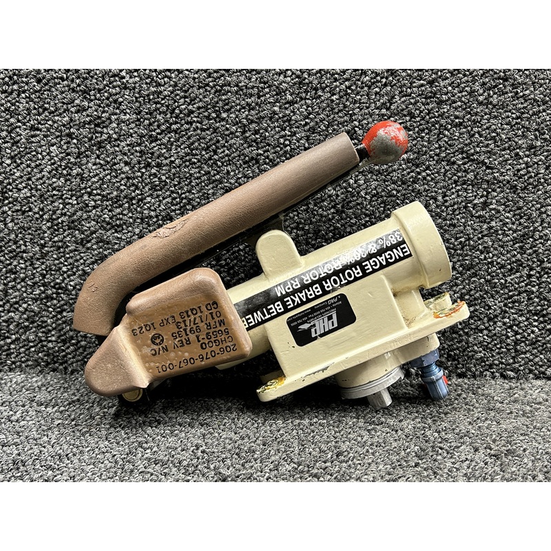206-076-047-003 Bell 206L-1 Main Rotor Brake Hand Pump Assembly