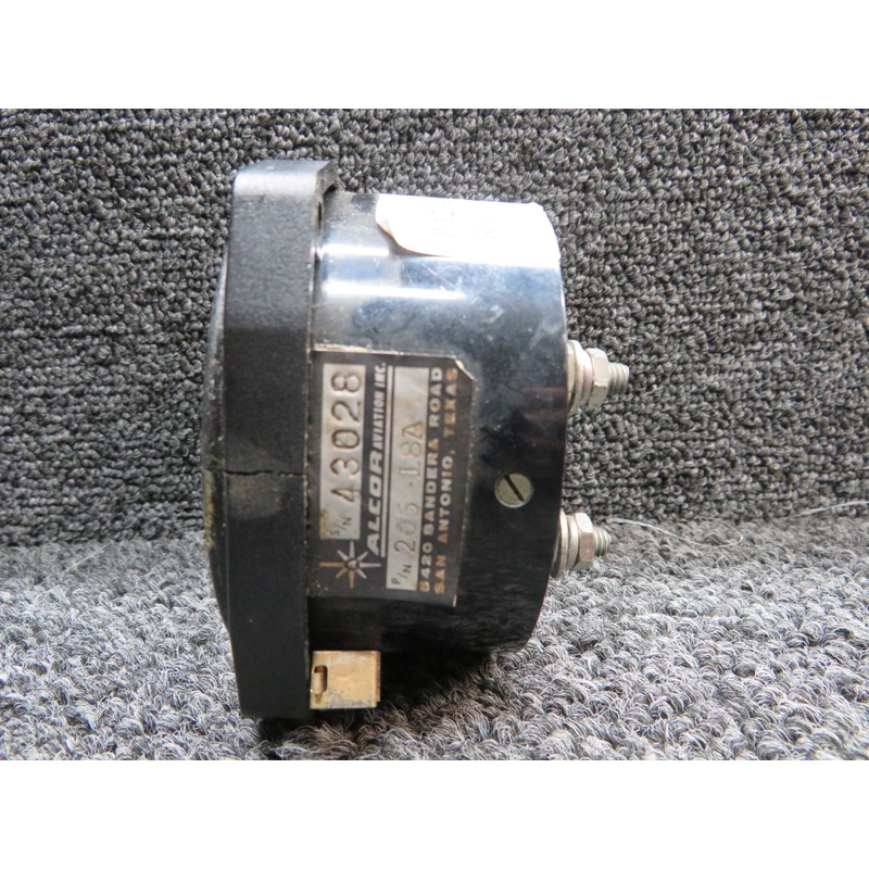 205-18A Alcor Dual Exhaust Gas Temperature Indicator (Cracked Face)