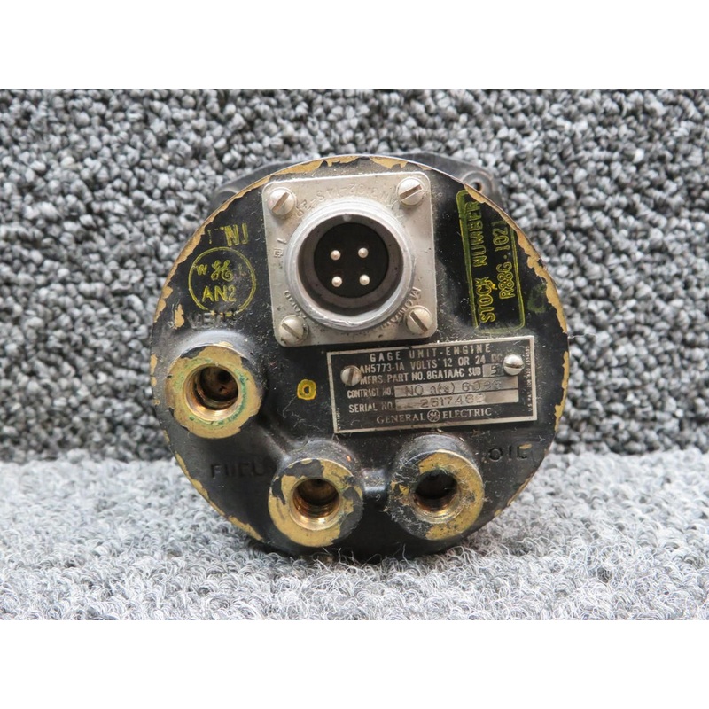 8GA1AAC-5 (USE: AN5773-1A) General Electric Tri-Engine Gauge Indicator