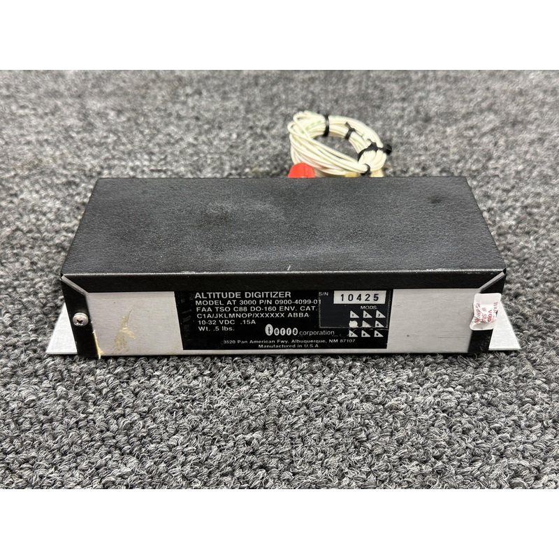 0900-4099-01 Terra AT3000 Altitude Digitizer Assembly with Mods (10-32V)