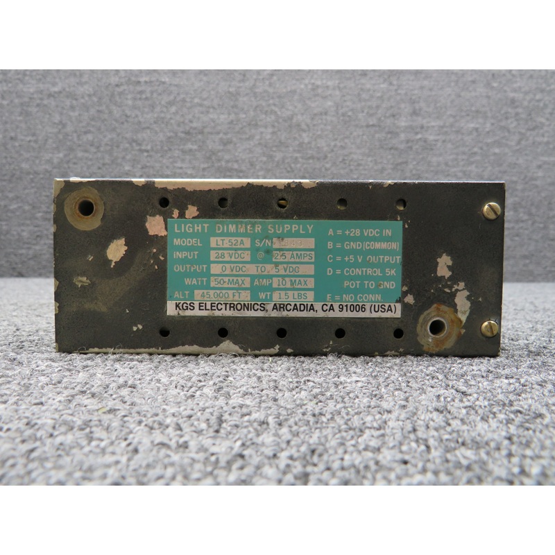 LT-52A KGS Electronics Light Dimmer Supply (Range: 45,000 FT) (Fading Color)