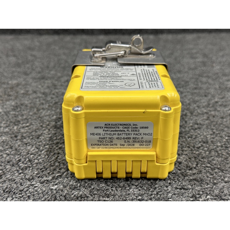 ME406 ACR Electronics Emergency Locator Transmitter with Switch and Antenna
