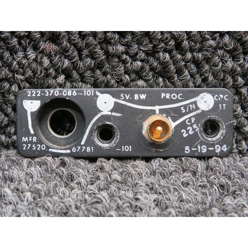 222-370-086-101 Bell 206B Electroluminescent Panel Assembly
