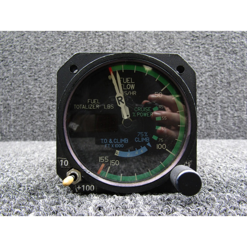 65840-0132 (Alt:9910395-1) Aerosonic Fuel Flow Totalizer Indicator