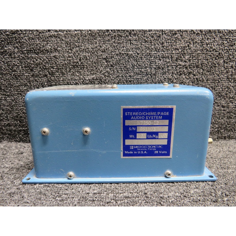 M7950-12 Baker Electronics Stereo-Chime-Page Audio System