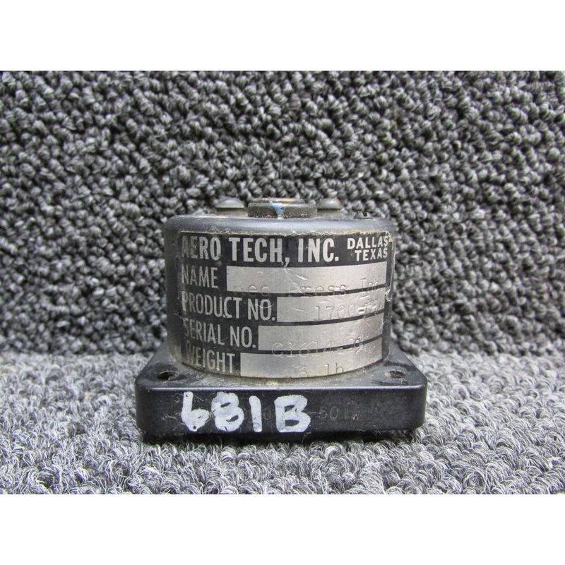 1700-01 Aero Tech Regulated Pressure Indicator